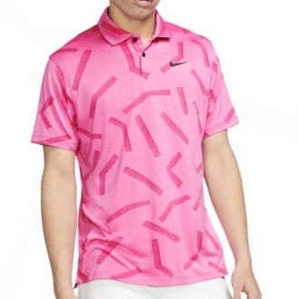 Nike Dri-FIT Golf Polo Shirt CU9848-639 Hyper Pink/Black