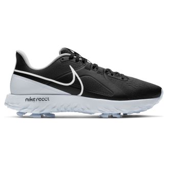 Nike React Infinity Pro Golf Shoes CT6620-004 Black/White/Metallic Platinum