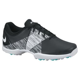 Nike Delight V Ladies Golf Shoes 651998-001-UK4-R Black/White/Hyper Turquoise