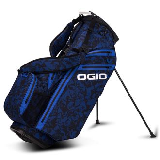 Ogio All Elements Waterproof Golf Stand Bag Blu Floral Abstract