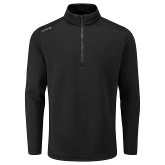 Ping Mellor Half Zip Fleece Golf Pullover P03445-D88 Black