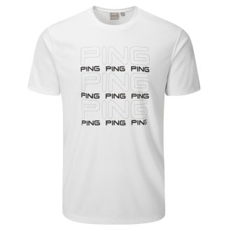Ping Logo Tee Shirt P03535-002 White