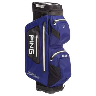 Ping Pioneer Monsoon Waterproof Golf Cart Bag 2022 Cobalt Blue Black
