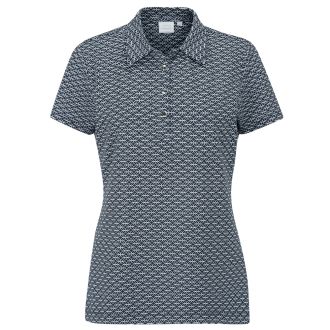 Ping Rumour Printed Ladies Golf Polo Shirt P93667-N114 Navy/White