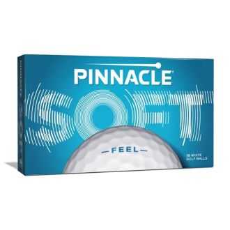 Pinnacle Soft White Golf Balls - 15 Ball Pack