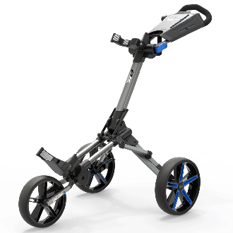 Powakaddy 2022 Micra Compact 3-Wheel Golf Push Trolley 02361-02-02