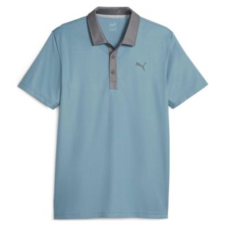 Puma Gamer Golf Polo Shirt Bold Blue/Slate Sky