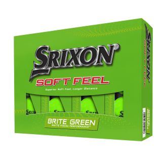 Srixon Soft Feel 2023 Brite Green Golf Balls