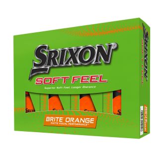 Srixon Soft Feel 2023 Brite Orange Golf Balls