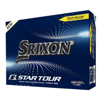 Srixon Q-Star Tour 4 Yellow Golf Balls