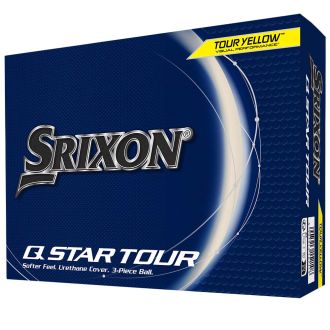 Srixon Q-Star Tour Yellow Golf Balls