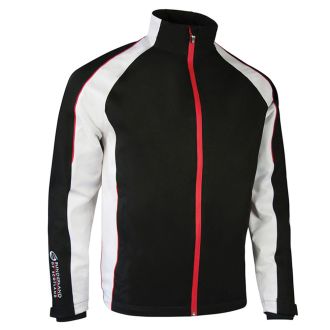 Sunderland Vancouver Pro Waterproof Golf Jacket SUNMR41-VPRJKT-BKWG Black/White/Red