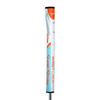 SuperStroke Zenergy Wristlock Golf Putter Grip Orange/Blue/White