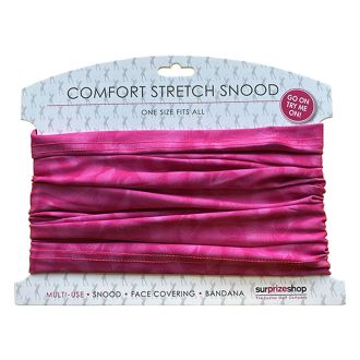 SurprizeShop Lightweight Ladies Golf Snood LS008003 Pink Feather