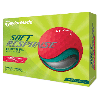 TaylorMade Soft Response Red Golf Balls 2022 N7640901
