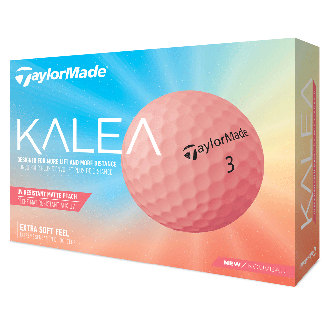 TaylorMade Kalea 2022 Matte Peach Ladies Golf Balls