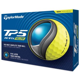 TaylorMade TP5 2024 Yellow Golf Balls