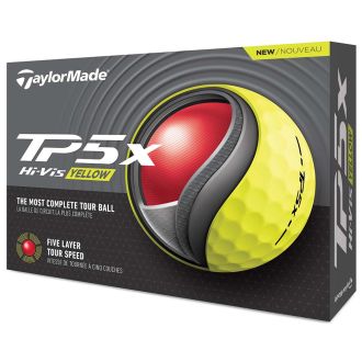 TaylorMade TP5x 2024 Yellow Golf Balls