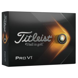 Titleist 2021 Pro V1 Golf Balls Packaging