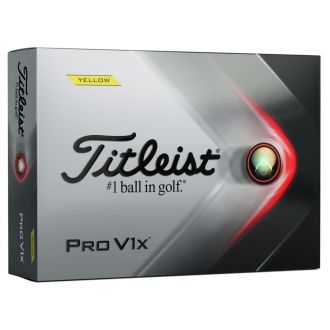 Titleist 2021 Pro V1x Yellow Golf Balls Dozen