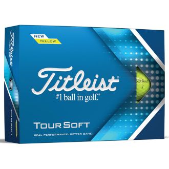 Titleist Tour Soft 2022 Yellow Golf Balls