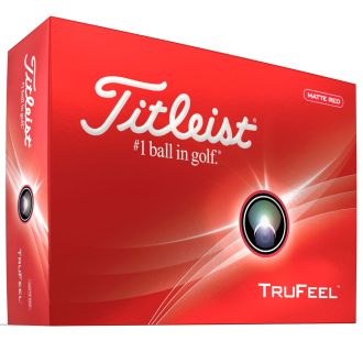 Titleist TruFeel 2024 Red Golf Balls