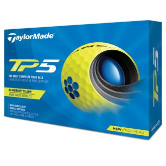 TaylorMade TP5 2021 Yellow Golf Balls
