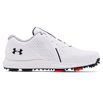 Under Armour Charged Draw RST Golf Shoes 3024562-100 White/Black