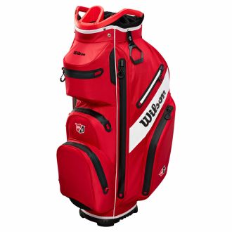 Wilson Staff Exo Dry Waterproof Golf Cart Bag - Red