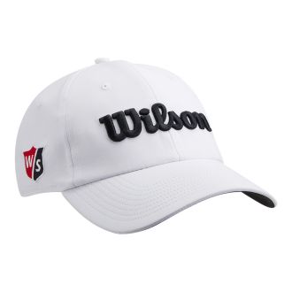 Wilson Pro Tour Junior Golf Cap White/Black