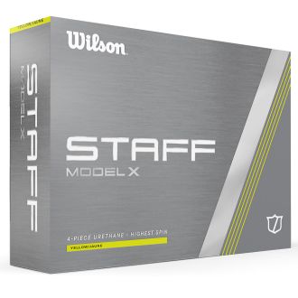 Wilson Staff Model X Yellow Golf Balls