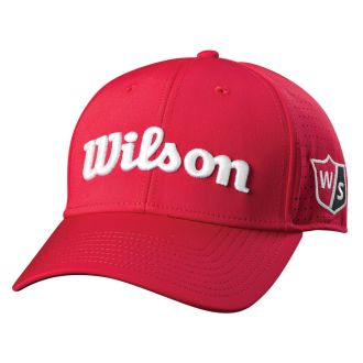 Wilson Staff Performance Mesh Golf Cap WG5003801 Red