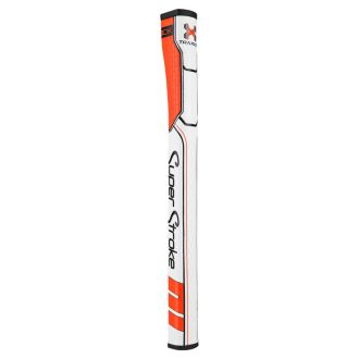 SuperStroke Traxion Wristlock Golf Putter Grip Orange/White 73505 
