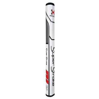 SuperStroke Traxion Tour XL Plus 2.0 Golf Putter Grip 70700 White/Red/Grey
