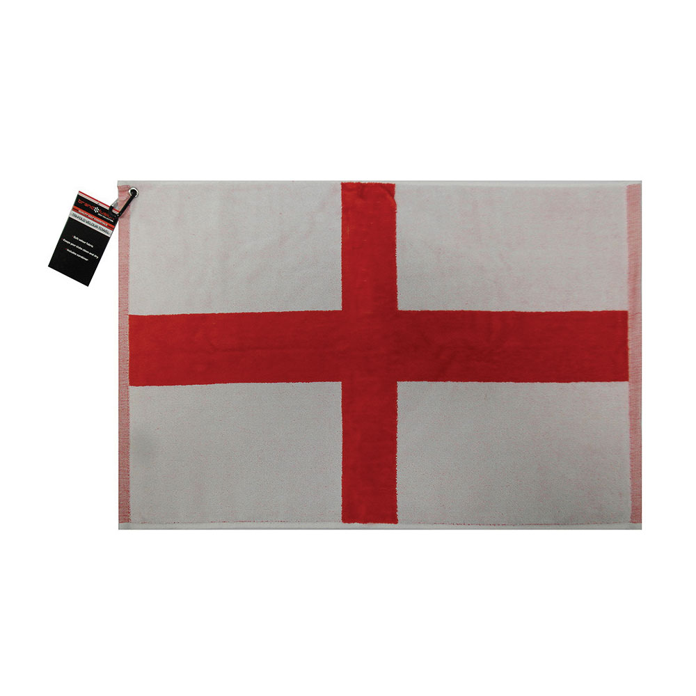 England Flag Tri-Fold Golf Towel