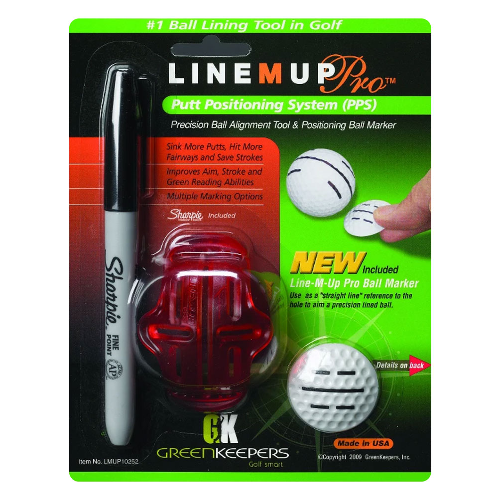 Green Keepers Line M Up Putt Positioning System