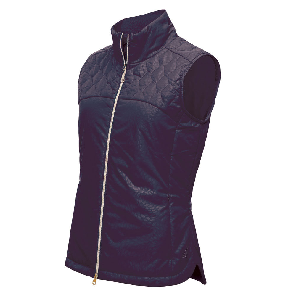 Green Lamb Ladies Khloe Quilted Panel Golf Gilet