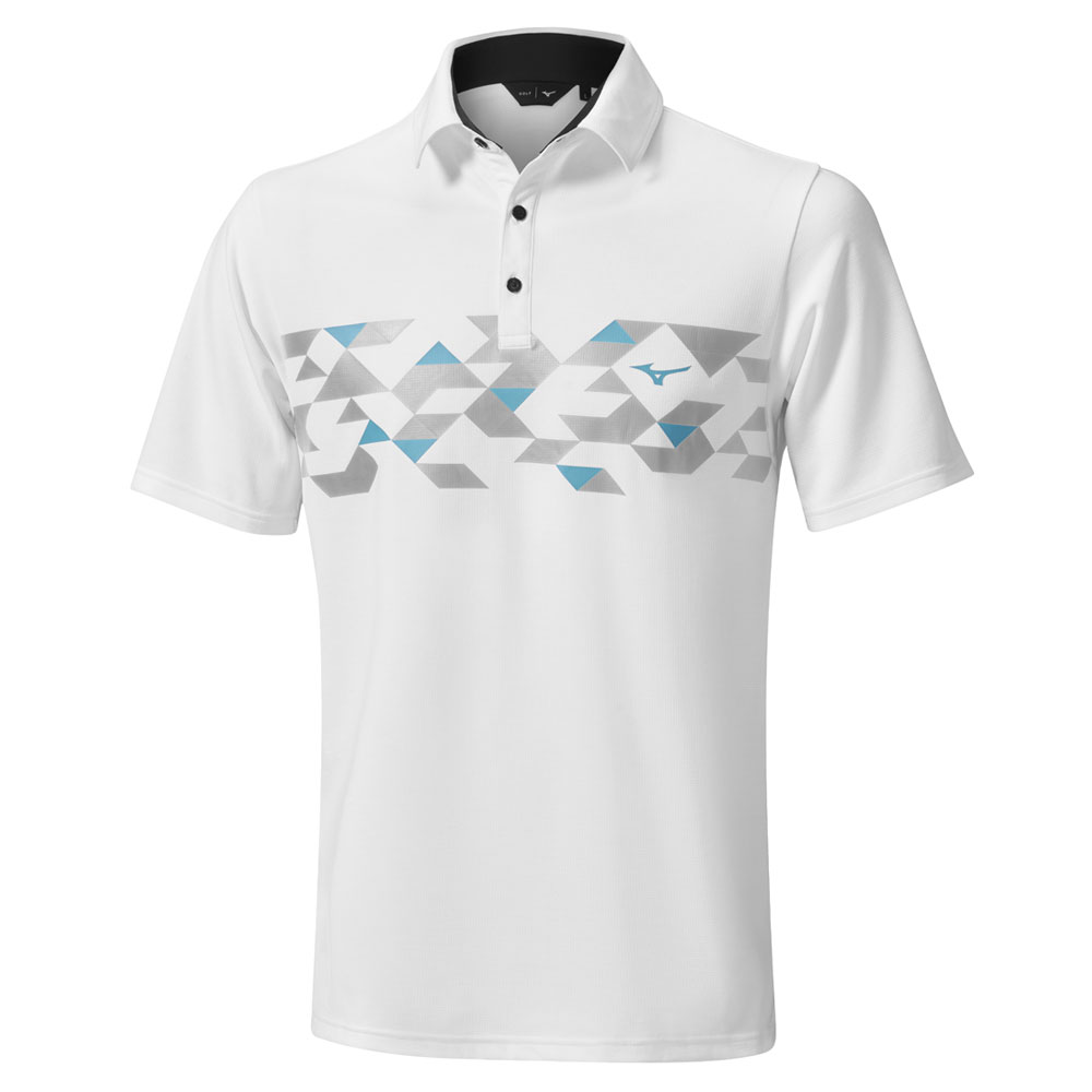 Mizuno Checker Golf Polo Shirt