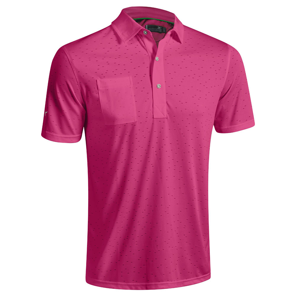 Mizuno Digital Jacquard Golf Polo Shirt