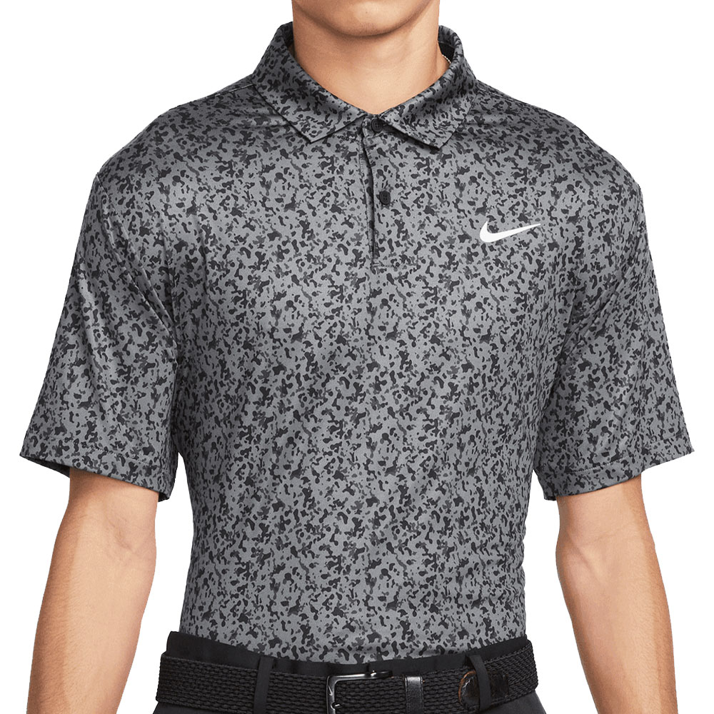 Nike Dri-FIT Tour Micro Camo Golf Polo Shirt