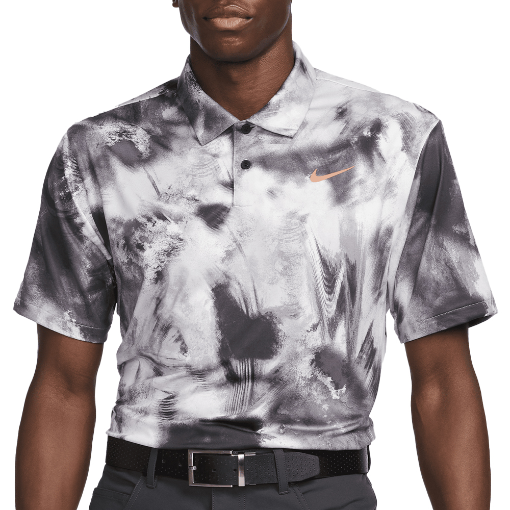 Nike Dri Fit Tour Ombre Print Golf Polo Shirt