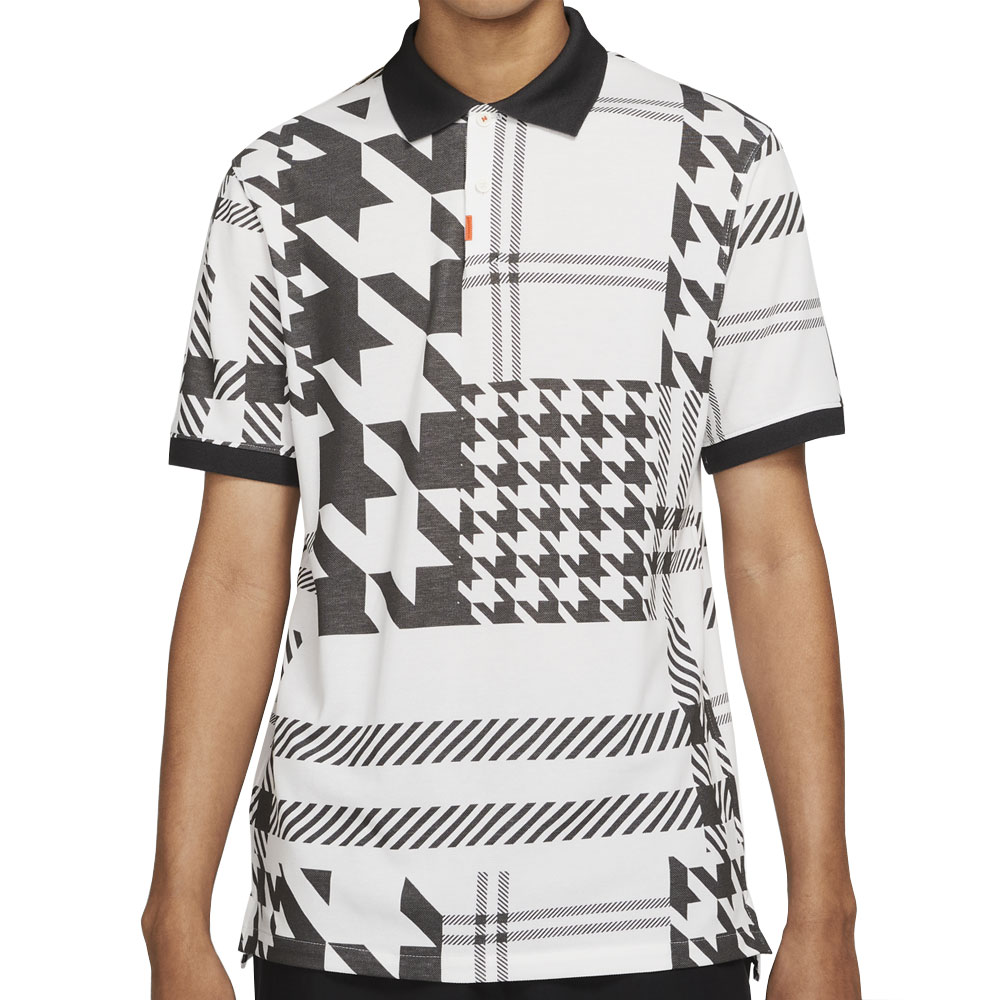 Nike Plaid Mash Golf Polo Shirt