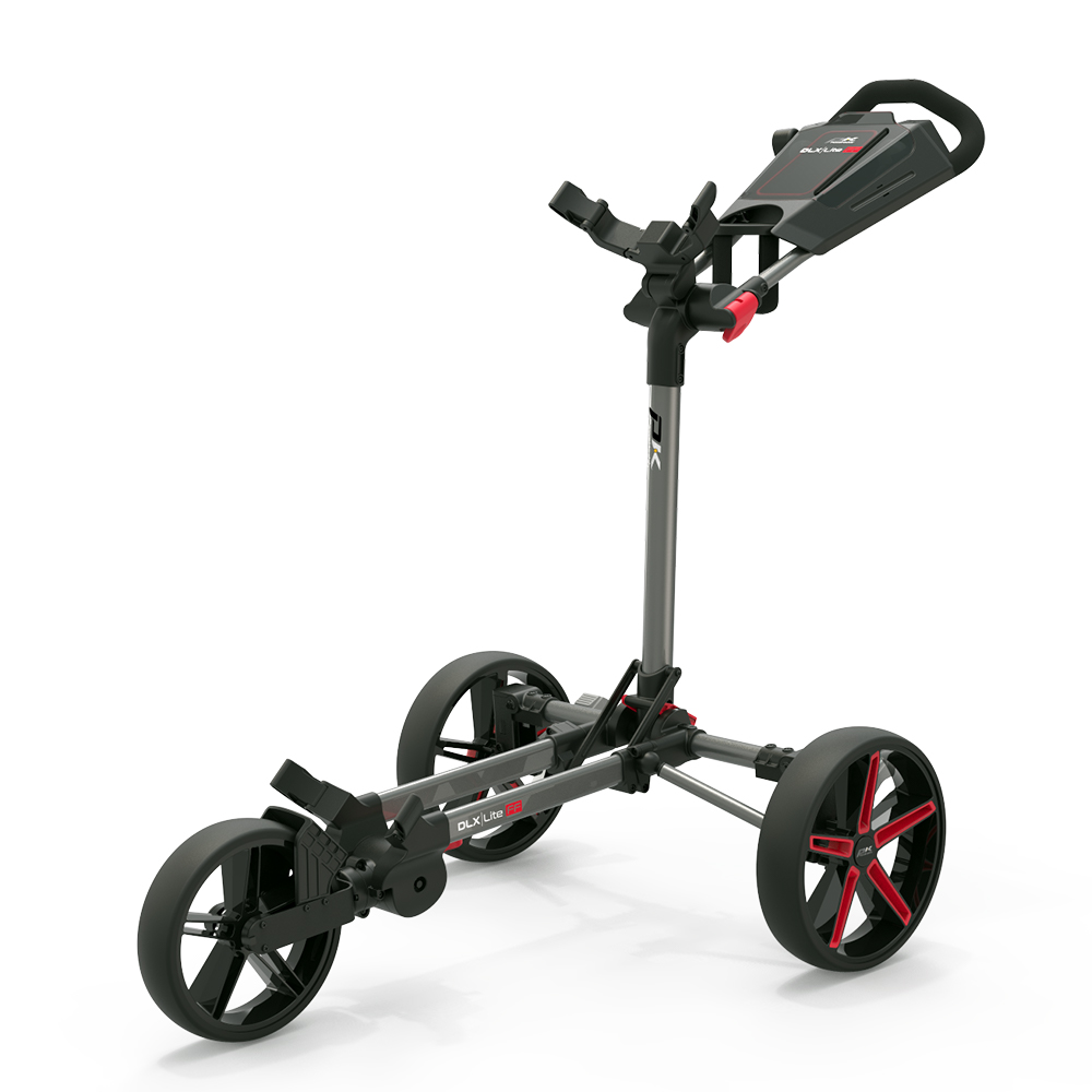 PowaKaddy DLX-Lite FF 3-Wheel Push Golf Trolley