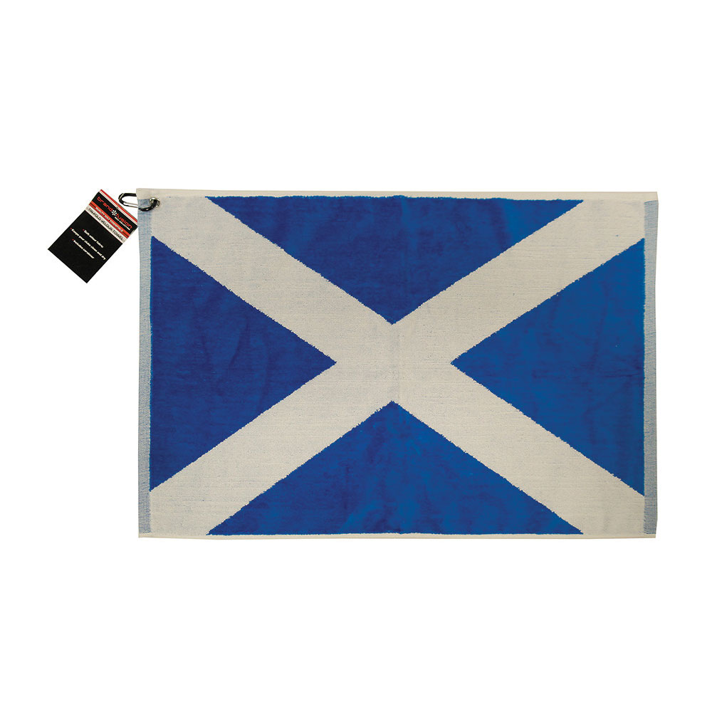 Scotland Flag Tri-Fold Golf Towel