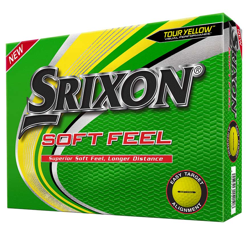 Srixon Soft Feel Tour Yellow Golf Balls