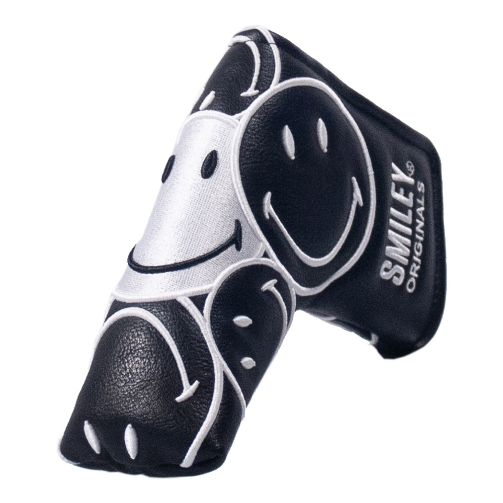 Smiley Original Stacked Golf Blade Putter Headcover