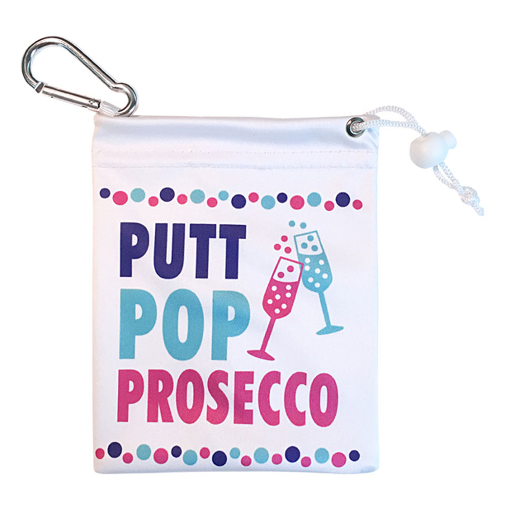 SurprizeShop Prosecco Ladies Golf Tee and Accessory Bag
