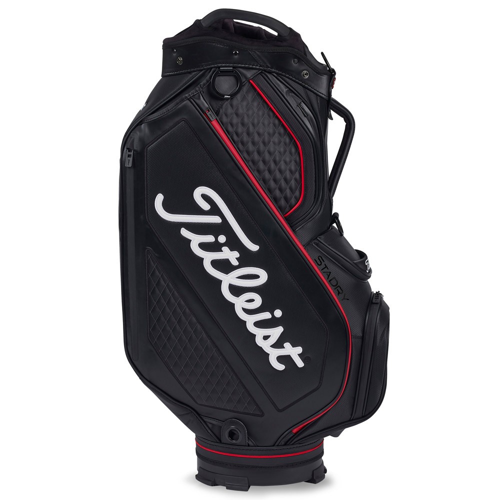 Titleist Jet Black Premium Stadry Waterproof Golf Cart Bag