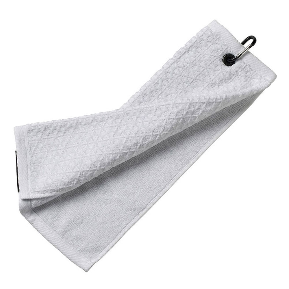 Titleist Tri-Fold Golf Cart Towel-White