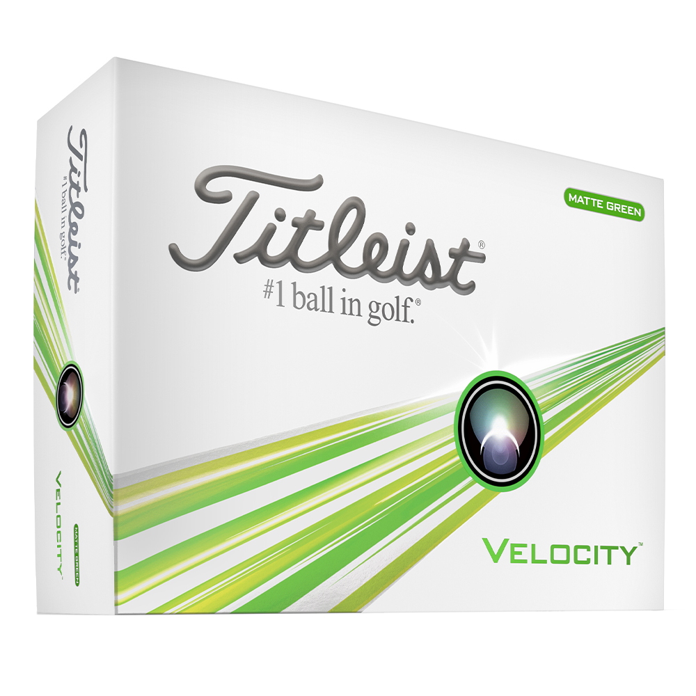 Titleist Velocity 2024 Green Golf Balls